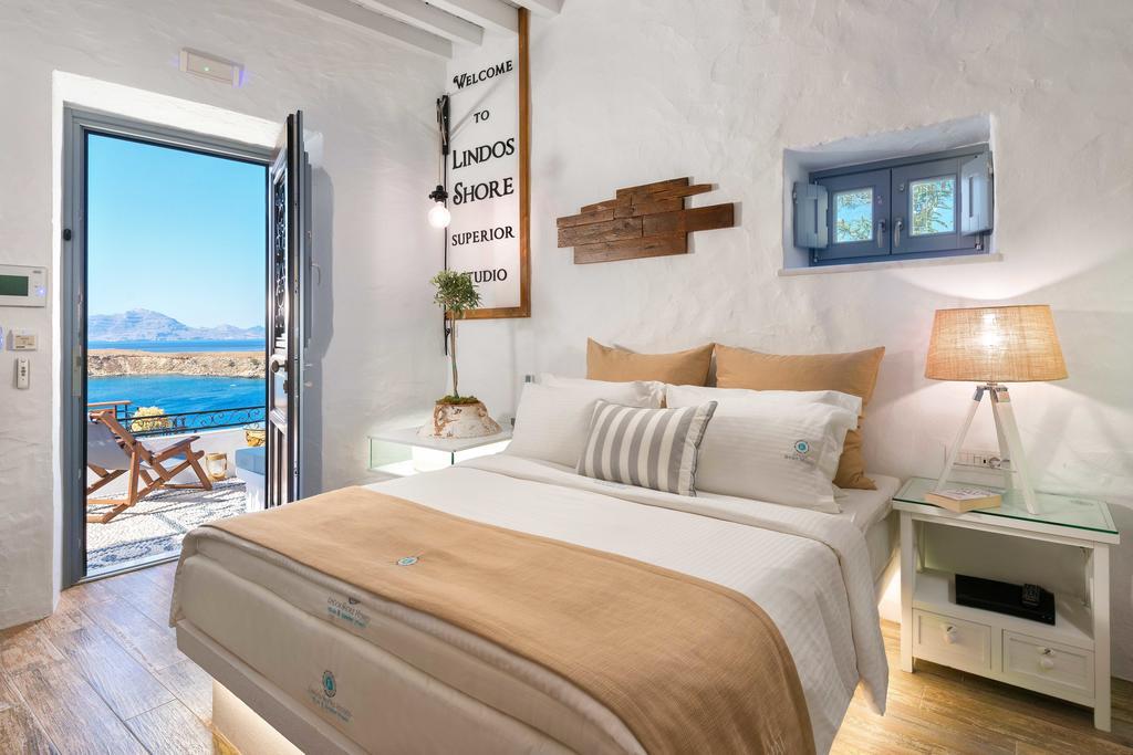 Lindos Shore Superior Studio (Adults Only) Eksteriør bilde